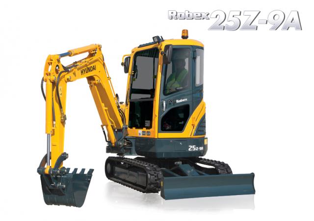 download Hyundai R25Z 9A Crawler Excavator able workshop manual