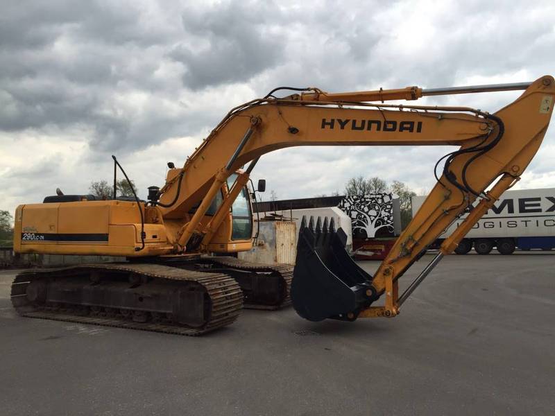 download Hyundai R290LC 7A Crawler Excavator able workshop manual