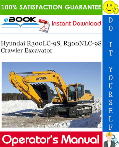 download Hyundai R300LC 7 Crawler Excavator able workshop manual