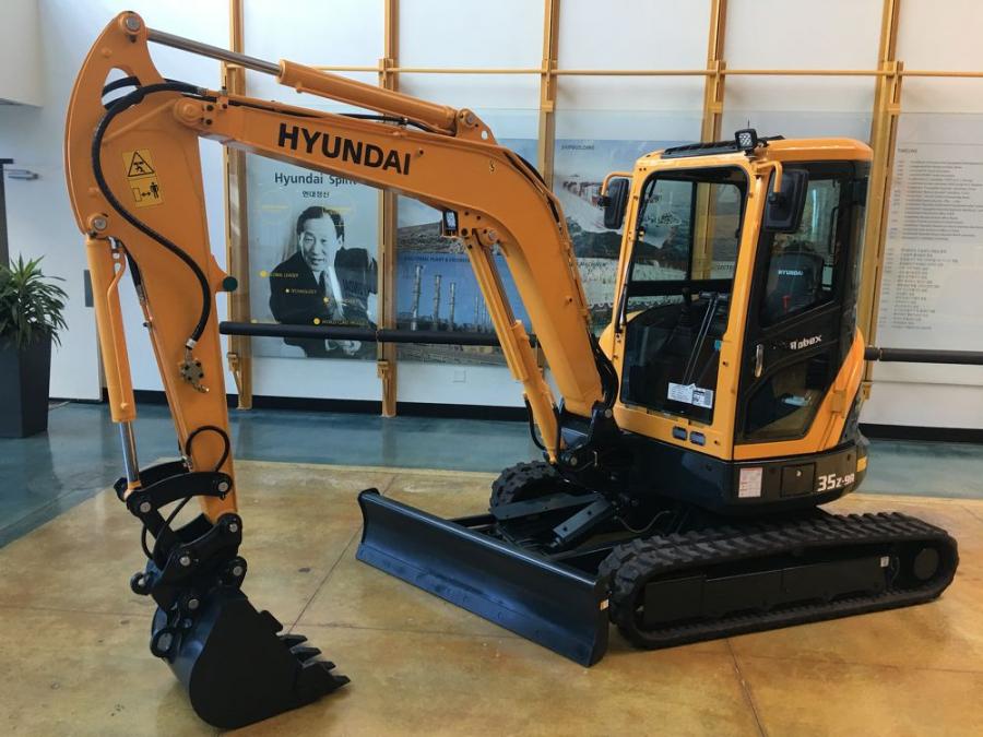 download Hyundai R35Z 9 Crawler Excavator able workshop manual