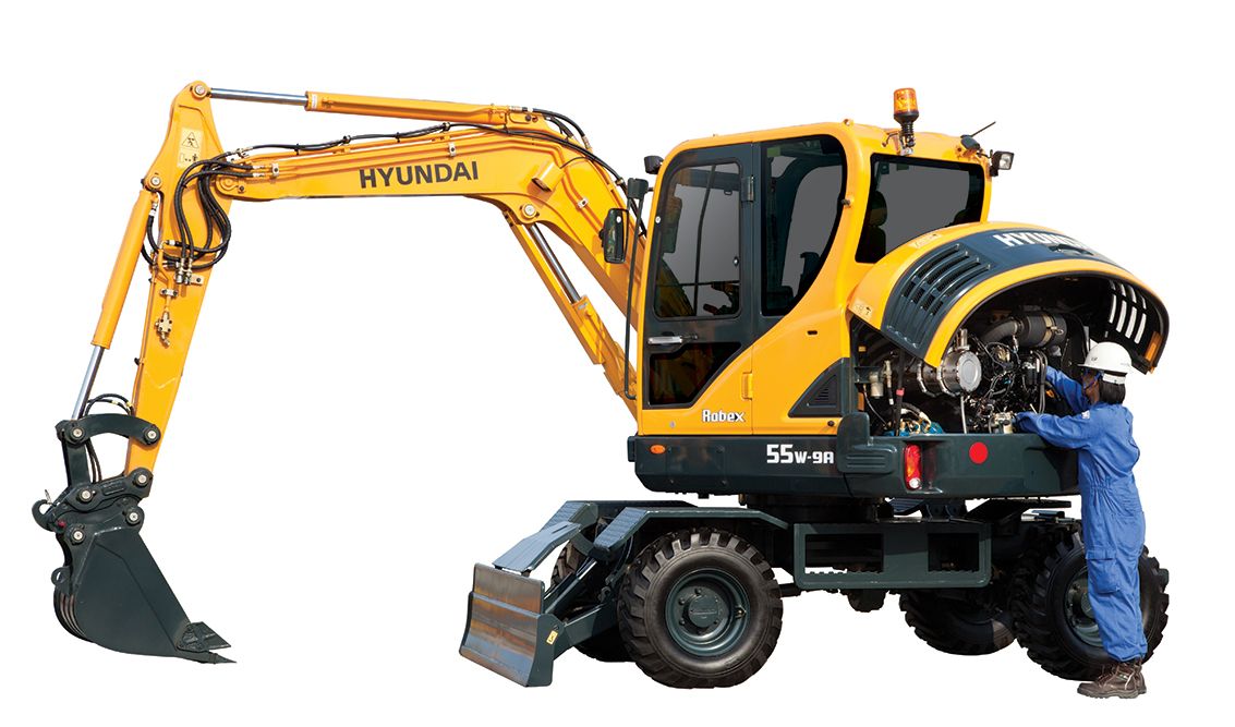 download Hyundai R55W 9 Wheel Excavator Manua able workshop manual