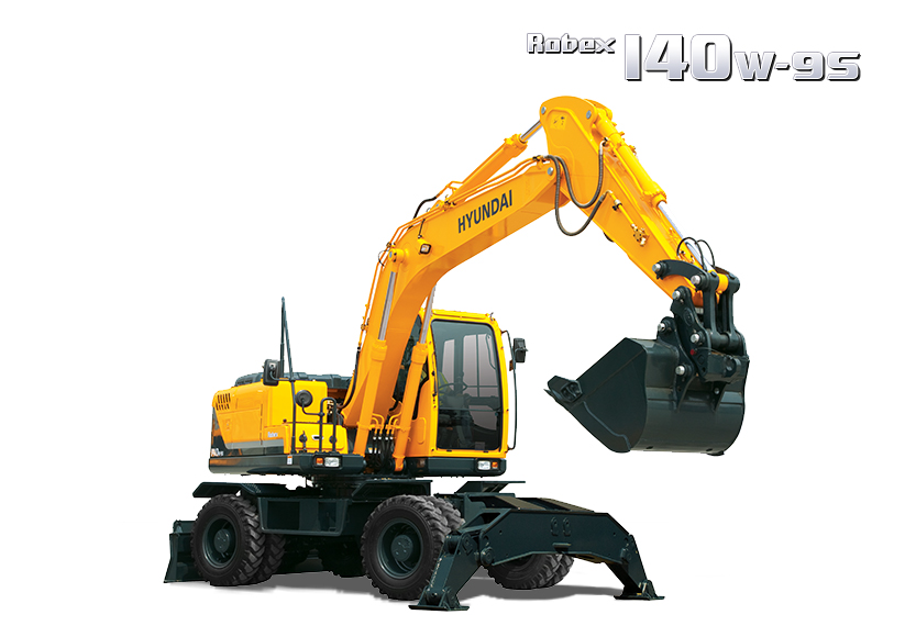 download Hyundai Robex 140W 9 R140W 9 Wheel Excavator able workshop manual