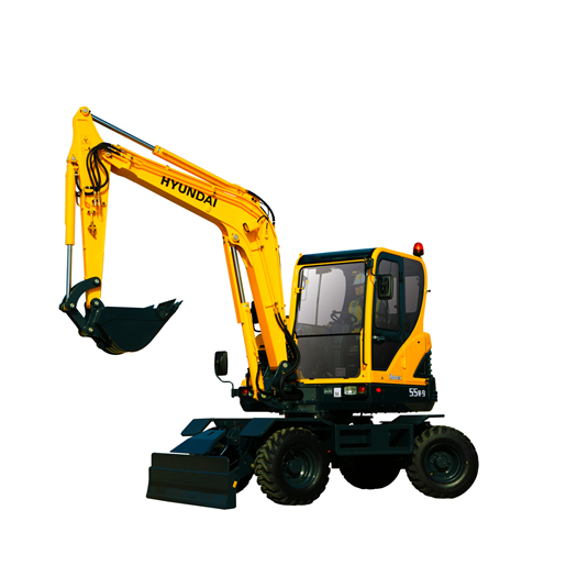 download Hyundai Wheel Excavator Robex 55W 9 R55W 9 able workshop manual