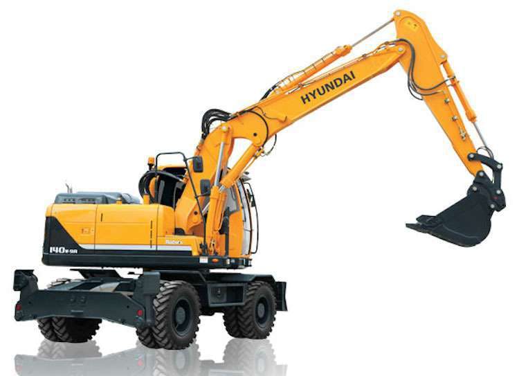 download Hyundai Wheeled Excavators R140W 7 able workshop manual