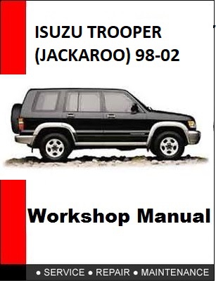 download ISUZU TROOPER UX workshop manual