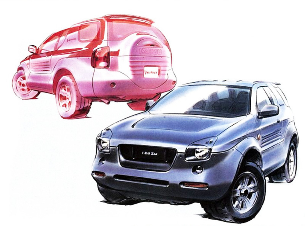 download ISUZU VEHICROSS VX workshop manual