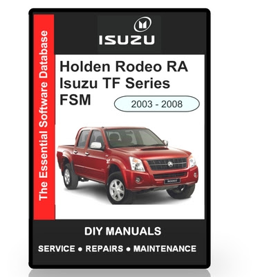 download Isuzu Holden KB TF 140 workshop manual