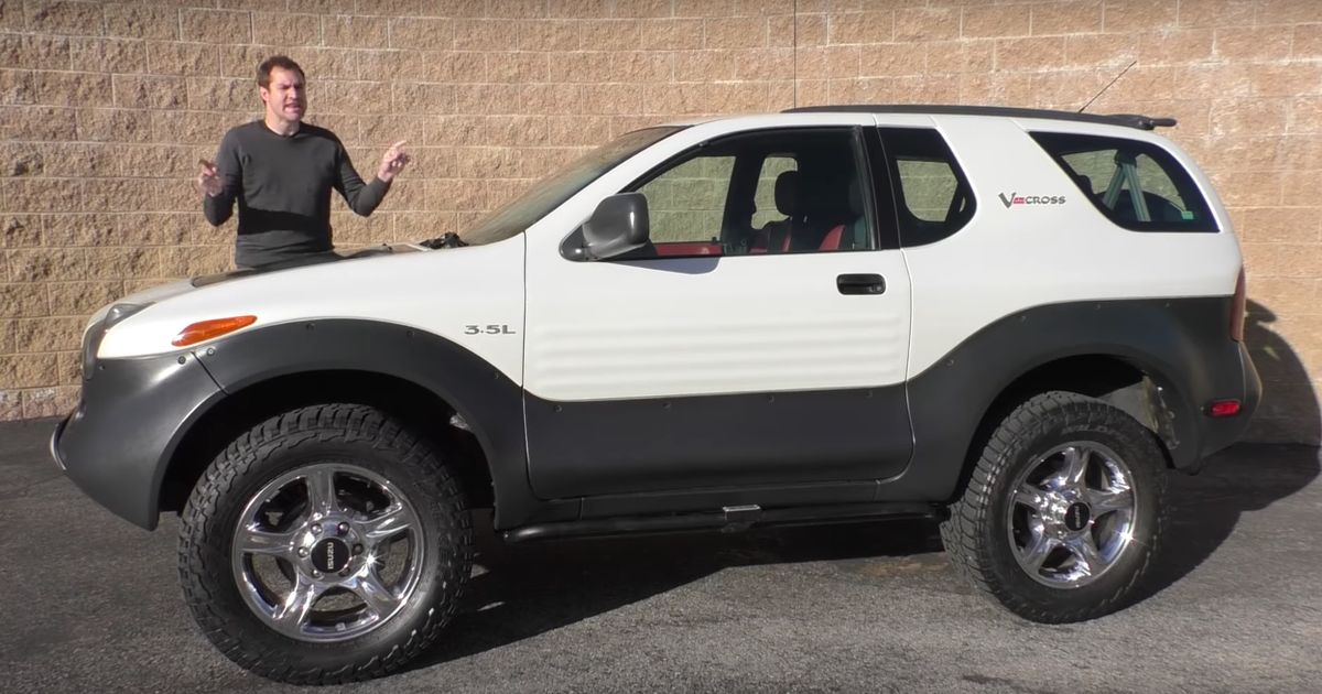 download Isuzu Vehicross VX able workshop manual