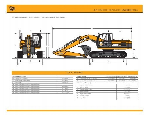 download JCB JS240 Tier 3 Auto Tracked Excavator able workshop manual