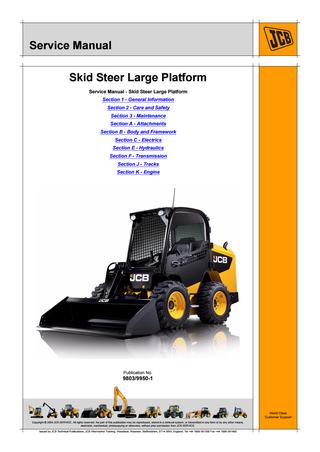 download JCB ROBOT 280W able workshop manual