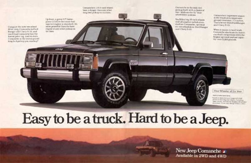 download JEEP CHEROKEE COMANCHE able workshop manual