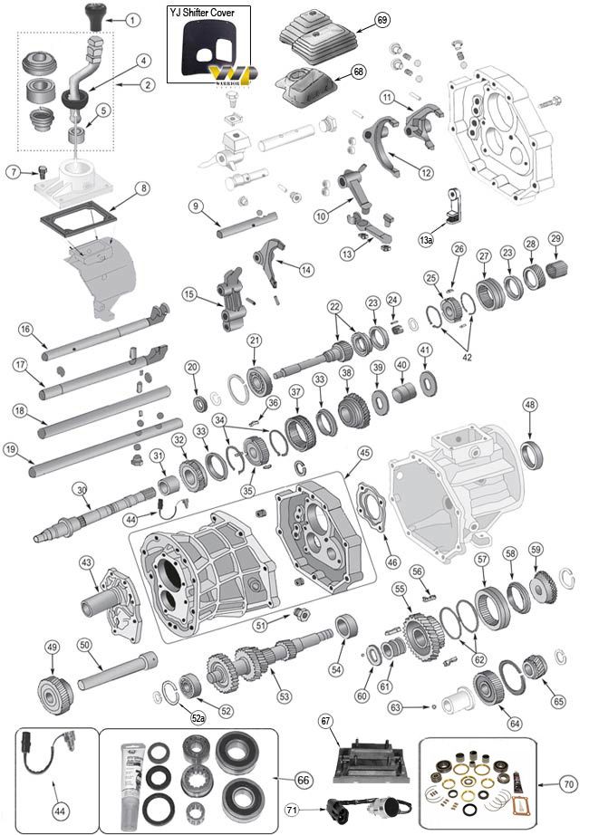 download JEEP XJ YJ AX 15 AX15Transmission workshop manual