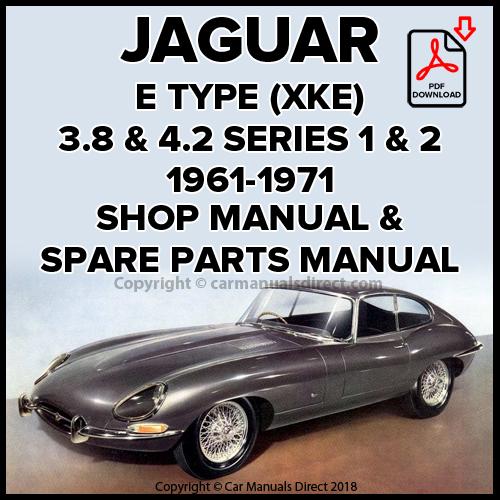 download Jaguar 4.2 E Supp 2 workshop manual