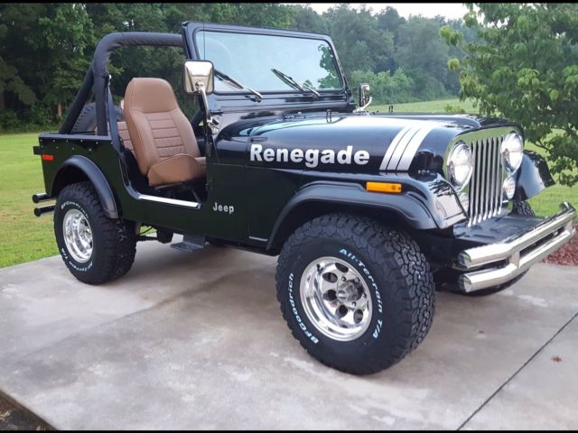 download Jeep CJ7 Renegade Sport workshop manual