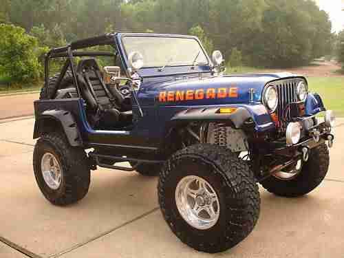 download Jeep CJ7 Renegade Sport workshop manual