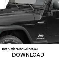 download Jeep Wrangler 03 workshop manual