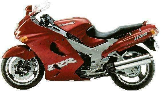 download KAWASAKI Ninja ZX 11 ZZ R1100 Motorcycle able workshop manual