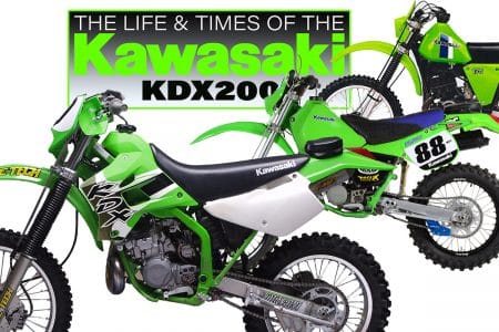 download KAWI KDX200 Motorcycle able workshop manual