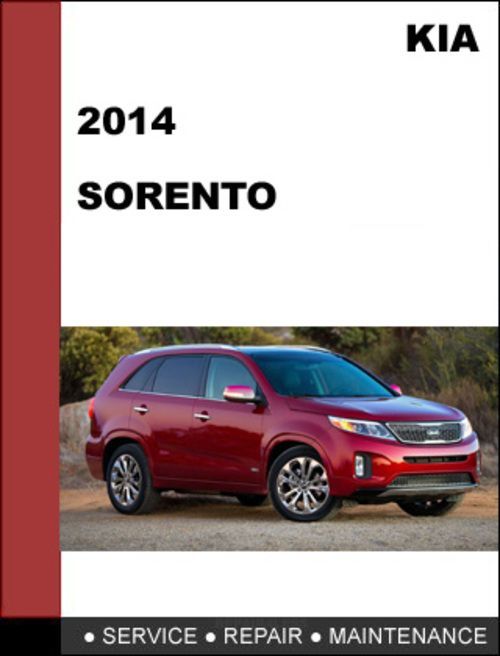 download KIA Sorento 2.4L workshop manual