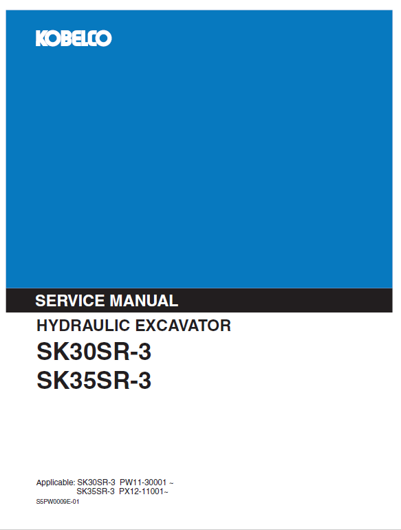 download Kobelco SK15MSR SK16MSR Mini Excavator workshop manual