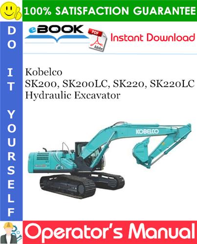 download Kobelco SK330 VI SK330LC VI SK330NLC VI Hydraulic Crawler Excavator workshop manual