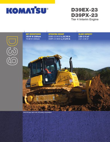 download Komatsu Crawler Dozers D31EX 21 D31PX 21 D37EX 21 D37PX 21 D39EX 21 D39PX 21 Instructions able workshop manual