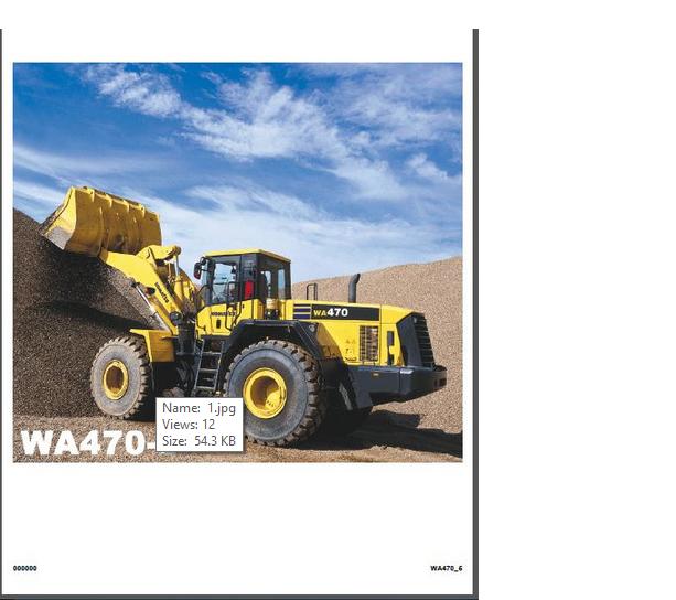 download Komatsu WA470 6 WA480 6 Galeo Wheel Loader able workshop manual