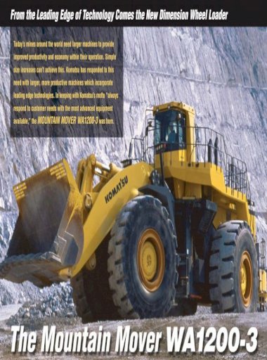 download Komatsu WA500 3 operation able workshop manual