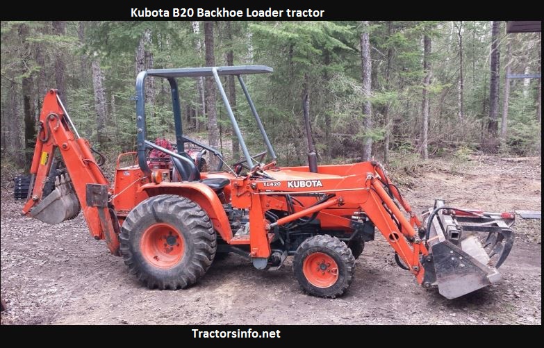 download Kubota B20 TLB Tractor of 2 files able workshop manual