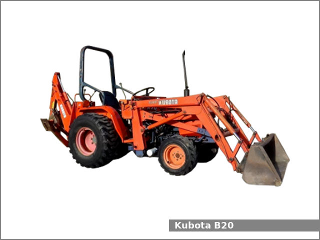 download Kubota B20 Tractor Backhoe able workshop manual