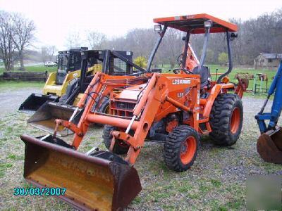 download Kubota L35 Tractor Loader Backhoe able workshop manual