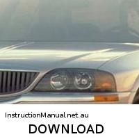 download LINCOLN LS workshop manual