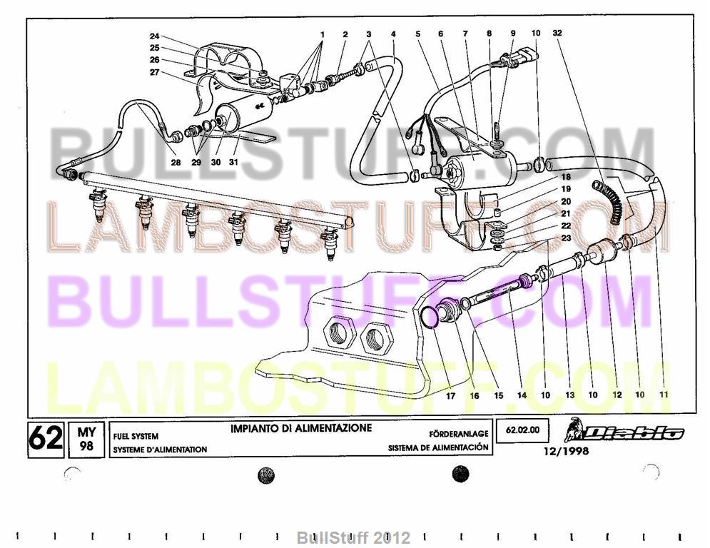 download Lamborghini Diablo Vt Diablo 2wd workshop manual