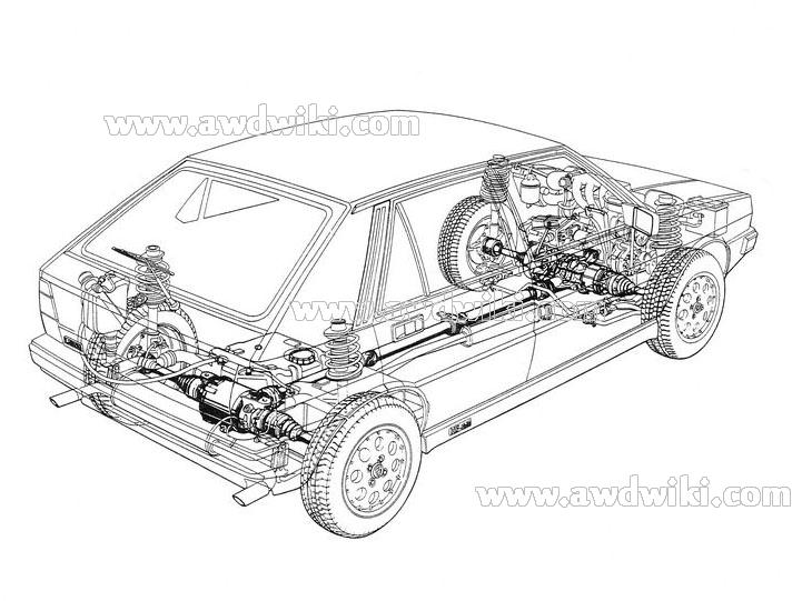 download Lancia Delta Prisma 4WD Delta HF 4WD able workshop manual