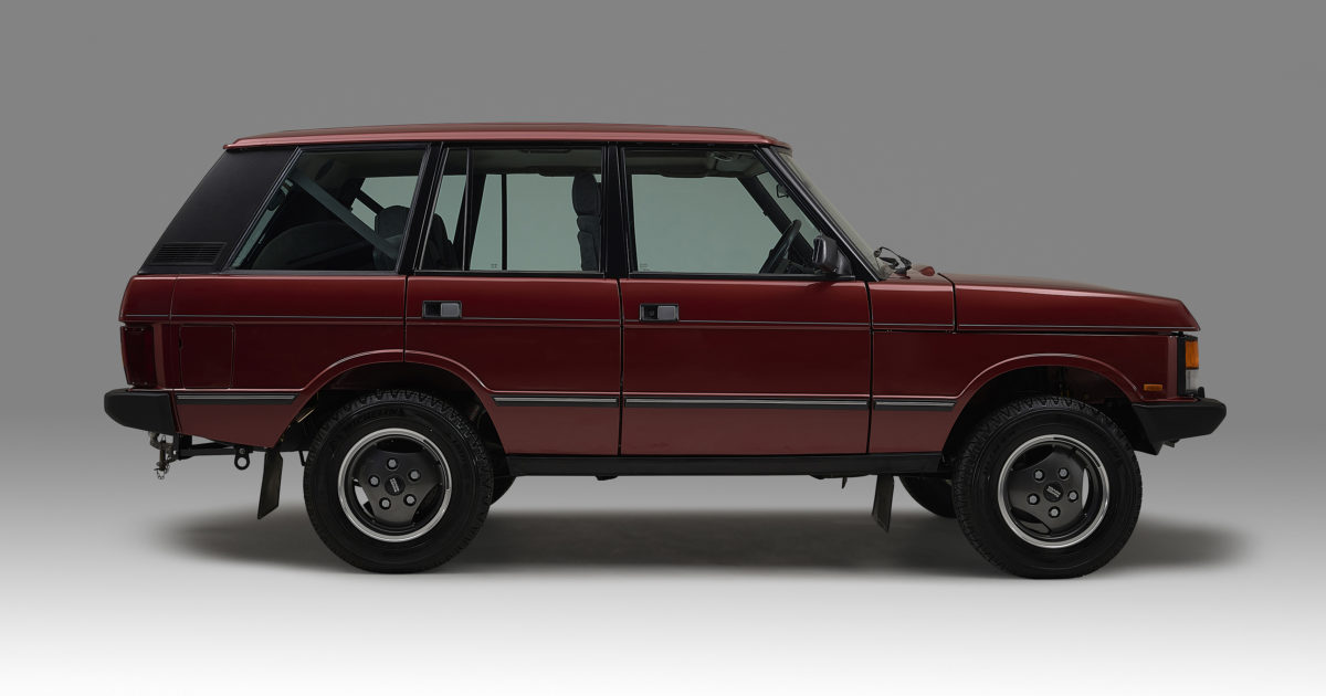 download Land Rover 2 4 DOOR Range Rover Classic workshop manual