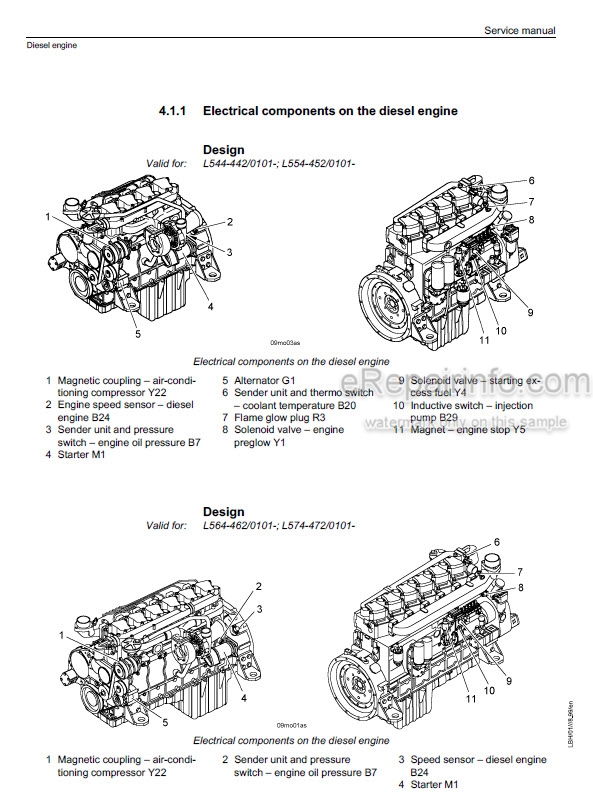 download Liebherr L544 L554 2plus2 Wheel Loader able workshop manual