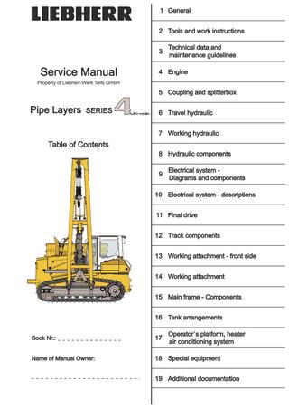 download Liebherr LR624 LR634 Crawler Loader 4 Litronic able workshop manual