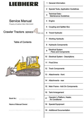 download Liebherr LR624 LR634 Crawler Loader 4 Litronic able workshop manual