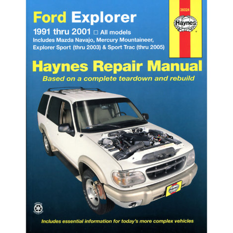 download MAZDA NAVAJOModels workshop manual