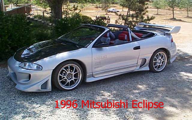 download MITSUBISHI ECLIPSE ECLIPSE SPYDER workshop manual