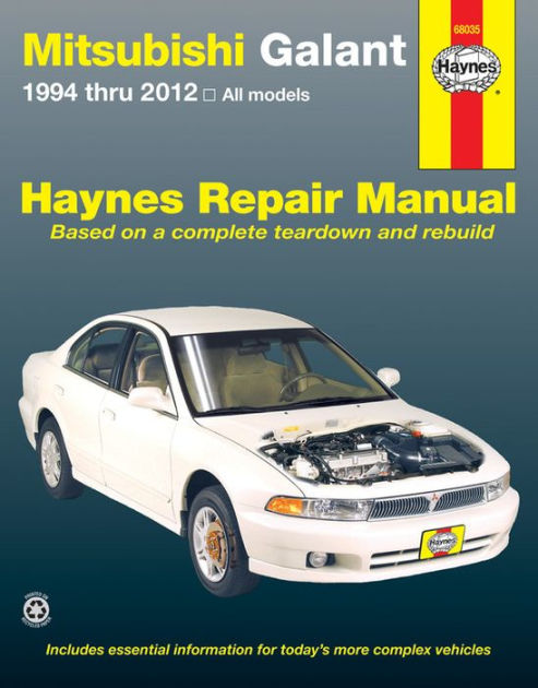 download MITSUBISHI GALANTModels workshop manual