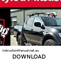 download MITSUBISHI L200DE TALLER workshop manual