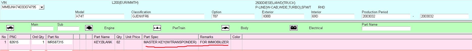 download MITSUBISHI L200Models workshop manual