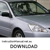 download MITSUBISHI LANCER COLT CG CH workshop manual