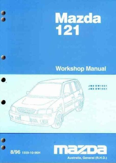 download Mazda 121 workshop manual