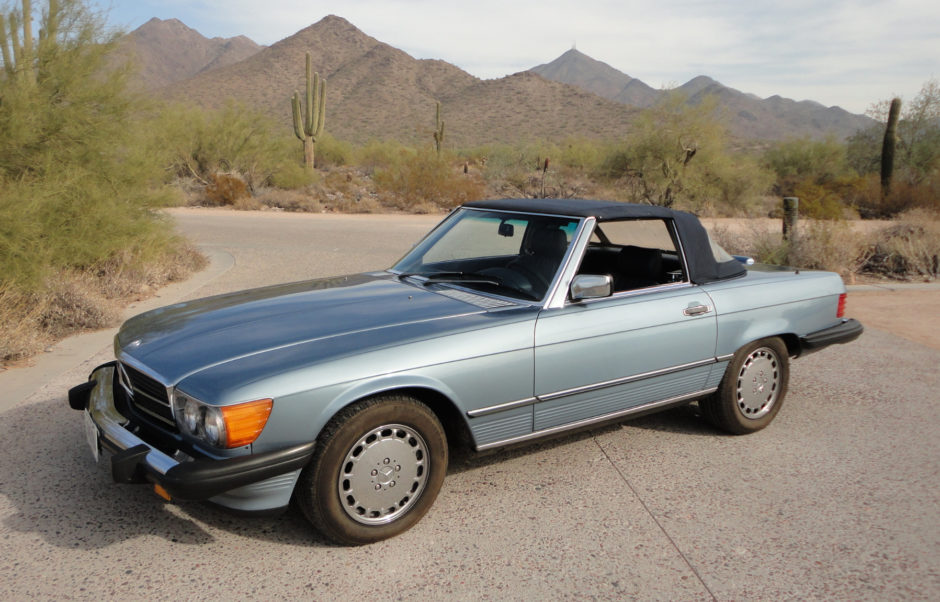 download Mercedes 560SL 88 workshop manual