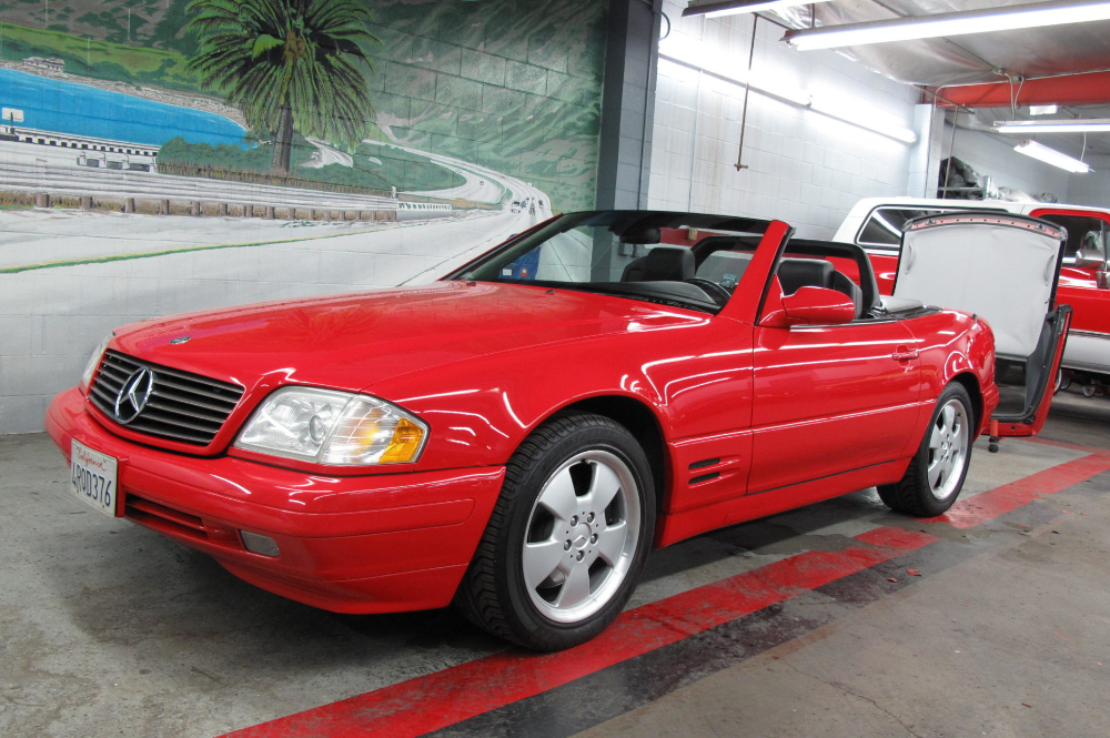 download Mercedes Benz SL Class SL500 workshop manual