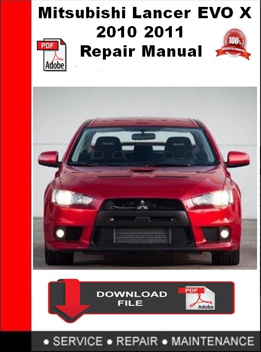 download Mitsubishi Lancer EVOX workshop manual