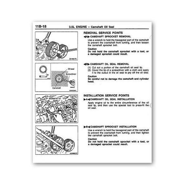 download Mitsubishi Montero workshop manual