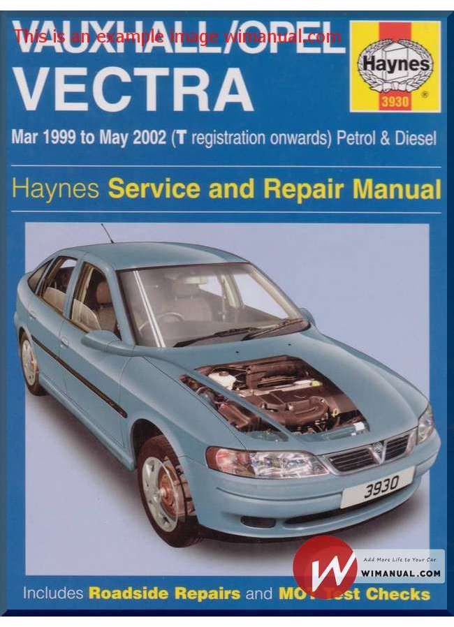 download Opel vectra A workshop manual